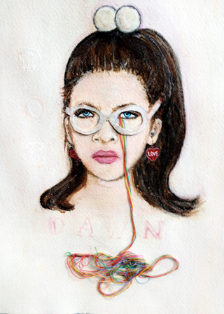 Illustration for article titled Geek girls paint geek icons, and the results will make you smile